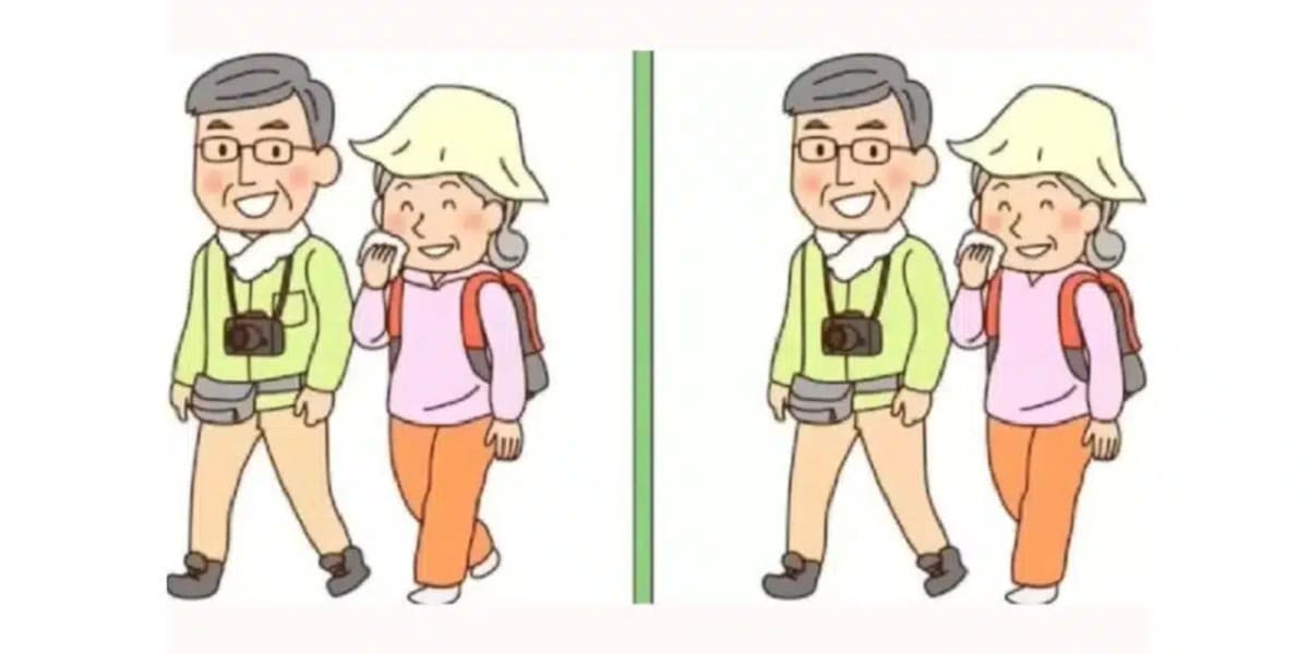 Bu 3 fark iyi gizlenmiş: görsel bir test, göründüğünden daha zor