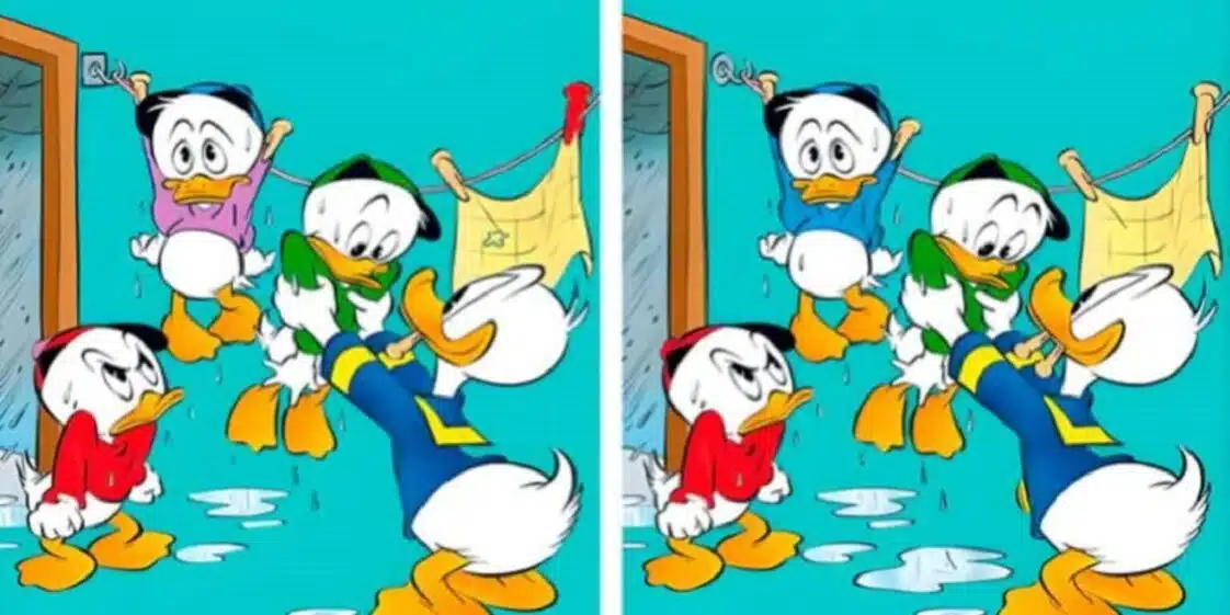 Bu çocuk çizimi 6 hata saklıyor: yalnızca zeki zihinler hepsini buluyor